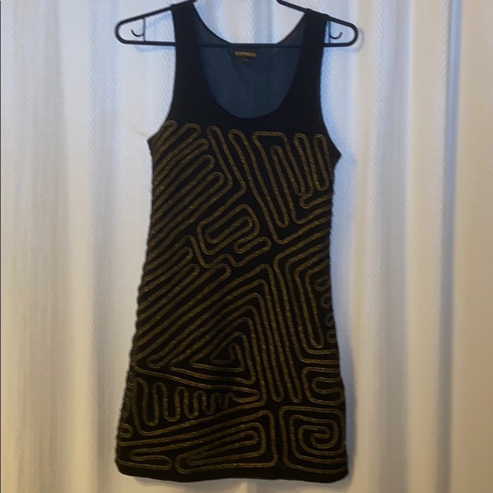 Express Aztec party dress
